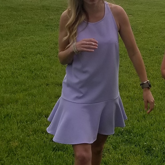 Lavender boutique dress. S. Worn once - Picture 1 of 4